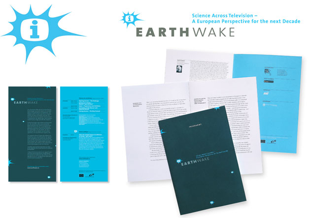 Corporate Design Earthwake - Science Across Television