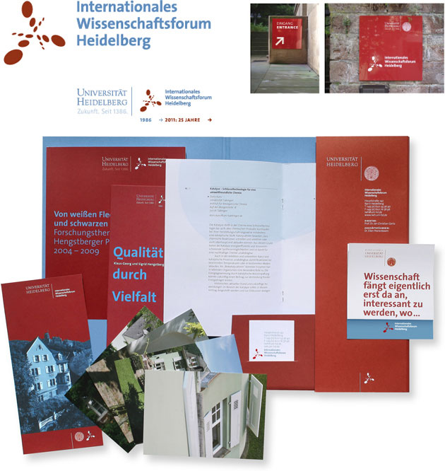 Corporate Design Internationales Wissenschaftsforum Heidelberg