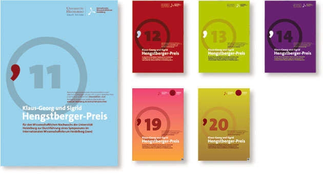 Corporate Design Hengstberger Preis - Internationales Wissenschaftsforum Heidelberg