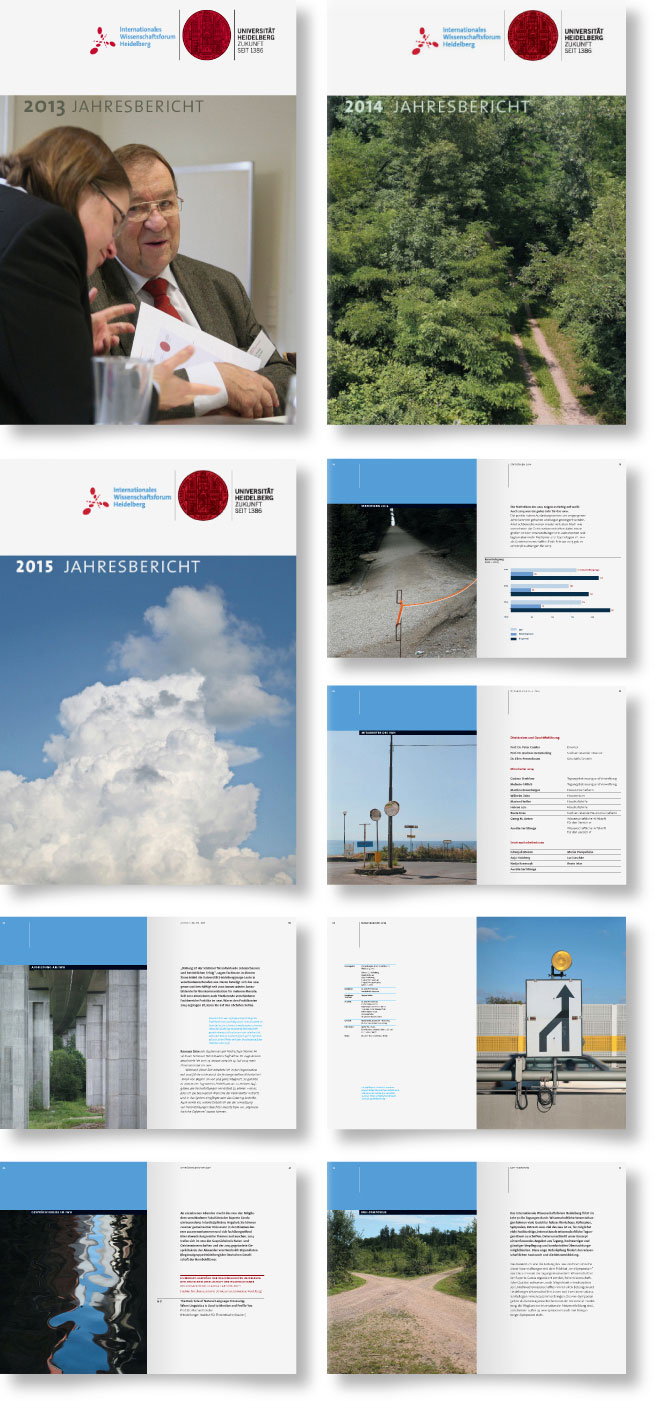 Editorial Design Int. Wissenschaftsforum Heidelberg